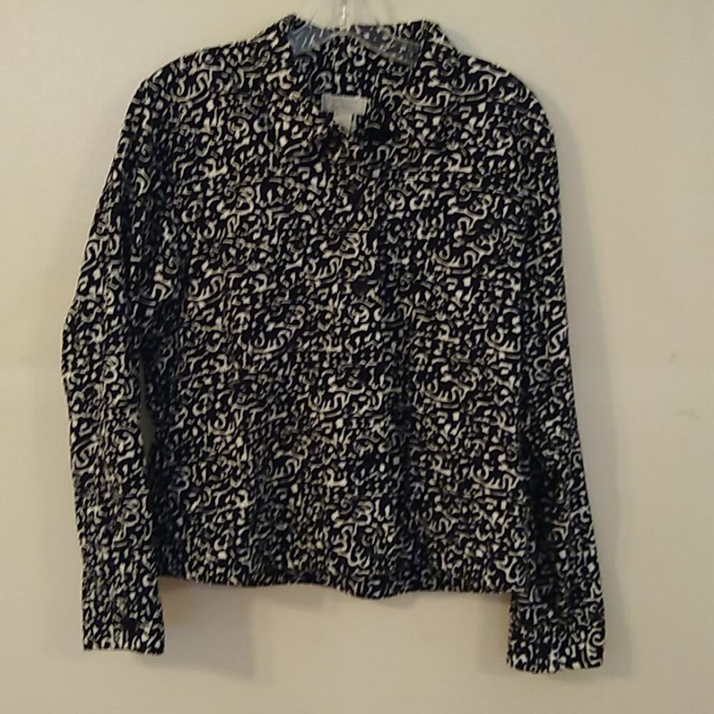 Vintage Christopher and Banks Women's Size Large Blazer. FUN Y2K